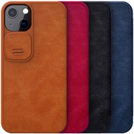 کیف چرمی نیلکین آیفون Nillkin Qin Pro Leather Case iPhone 13