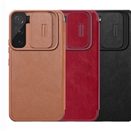 کیف چرم نیلکین سامسونگ Nillkin Samsung Galaxy S22 Plus Qin Pro leather case