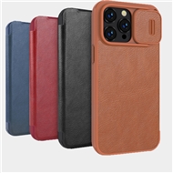 کیف آیفون 14 پرومکس نیلکین Nillkin Apple iPhone 14 Pro Max Qin Pro Leather Case