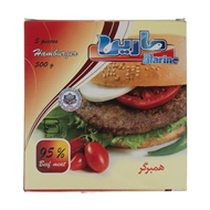 همبرگر 95 درصد گوشت 500 گرمی مارین