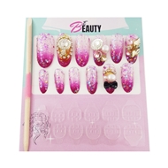 ناخن مصنوعی بی بیوتی مدل UT87 مجموعه 12 عددی