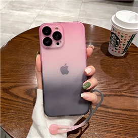 قاب Dark Pink Fade PC مناسب برای Apple iphone 14 pro