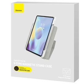 قاب محافظ و پایه‌نگهدارنده مغناطیسی آیپد‌پرو 11 اینچ بیسوس Baseus Y-type Stand Case Pad Pro 11 ARCX010013