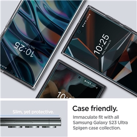 محافظ صفحه نمایش اسپیگن Galaxy S23 Ultra مدل Spigen NeoFlex بسته 2 عددی