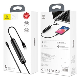 پاور بانک با کابل شارژ لایتنینگ بیسوس Baseus Energy 2in1 Power Bank Cable CALXU-01