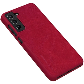 کیف چرمی نیلکین سامسونگ Nillkin Qin leather case Samsung S21 FE 2021