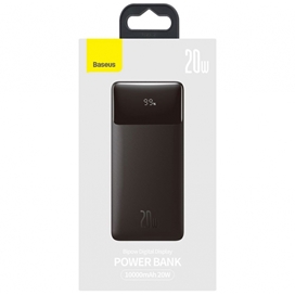 پاور بانک شارژ سریع 20 وات بیسوس Baseus Bipow Digital Display 10000mAh Power Bank PPDML-L01