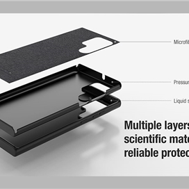 قاب سیلیکونی نیلکین سامسونگ NILLKIN Samsung Galaxy S22 Ultra CamShield Silky silicone case