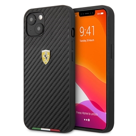 قاب فیبرکربن آیفون 13 طرح فراری CG Mobile iphone 13 Ferrari Carbone Case