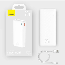 پاوربانک فست شارژ بیسوس Baseus Airpow PPAP20K DZ-JD1 PPQD010002 QC3 PD 20000mAh Power Bank