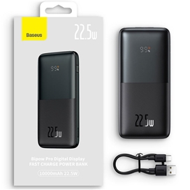 پاوربانک شارژ سریع 10000 بیسوس Baseus Bipow Pro Power Bank 22.5W PPBD040001