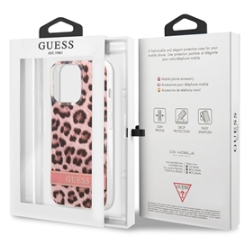 قاب محافظ براق آیفون 13 پرو طرح پلنگی CG Mobile iphone 13 Pro Guess Leopard Hard Case