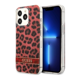 قاب محافظ براق آیفون 13 پرو طرح پلنگی CG Mobile iphone 13 Pro Guess Leopard Hard Case