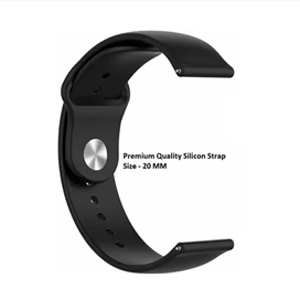 بند سیلیکونی ساعت هوشمند 20 میلی متری Smart Watch 20mm Silicone Band