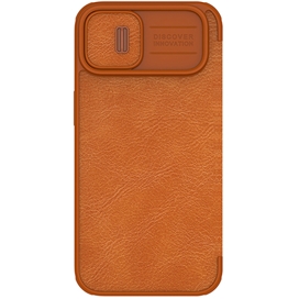 کیف آیفون 14 نیلکین Nillkin Apple iPhone 14 Qin Pro Leather Case