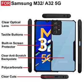 قاب جی تک سامسونگ G-Tech Hybrid Armor Samsung Galaxy M32/A32 5G