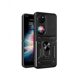 گارد محافظ ضد ضربه انگشتی Huawei P50 Pocket SHUNIJA Case دارای محافظ دوربین