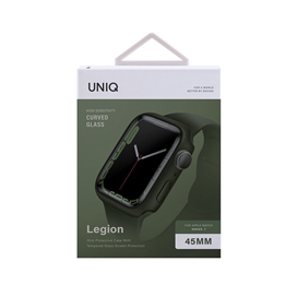 گارد و محافظ صفحه نمایش یونیک برای اپل واچ 45 مدل UNIQ LEGION WATCH 7/8 CASE