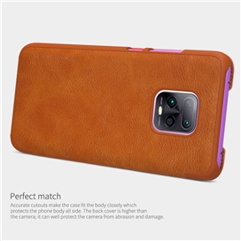 کیف چرمی نیلکین شیائومی Xiaomi Redmi 10X 5G / Redmi 10X Pro Nillkin Qin Leather Case