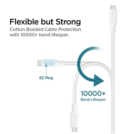 کابل کابل USB-C اسپیگن مدل DuraSync طول 150cm