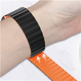 بند گلکسی واچ سامسونگ سری 4 و 5 Silicone Magnetic Watch band For Samsung Galaxy Watch 4 / 5